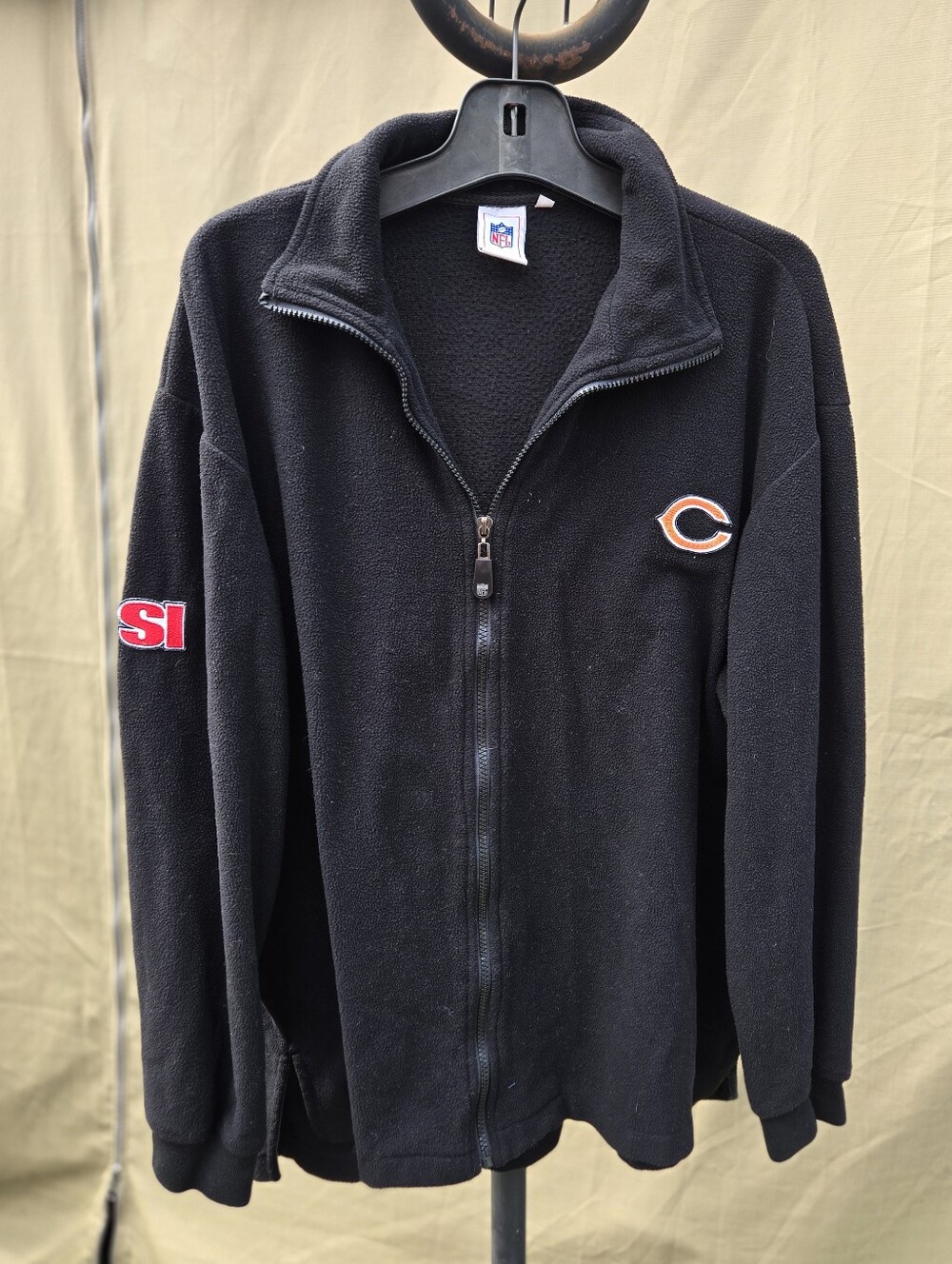 NFL Chicago Bears Fleece Jacket, size XL